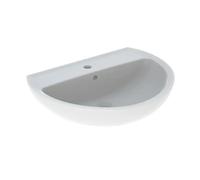 lavabo geberit colibrì 65 cm monoforo sospeso bianco lucido