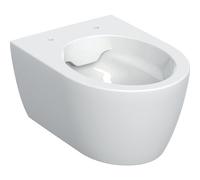 Lavabo a parete Geberit iCon, senza bordo di risciacquo, scarico ridotto, 502...