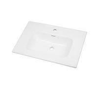 Lavabo ad Incasso in Ceramica Bianco Lucido per Mobili Bagno - : , CONFEZIONE: 1 pz., Misure: 61x46 cm