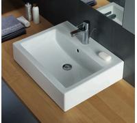 Lavabo bagno Pozzi Ginori Closer con bacino rettangolare 60 cm