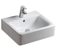 Lavabo Connect Cube, 1Hl., M.Ül., 500x460x175Mm, Bianco