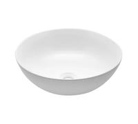 Lavabo da appoggio a ciotola 38,5 cm bianco opaco in ceramica Espeon