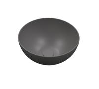 Lavabo da Appoggio Meg Tondo in Ceramica Cenere Opaco Lullaby - CONFEZIONE: 1 pz.