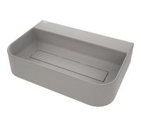 Deante Arnika lavabo 60.5x40.5 cm rettangolare da appoggio grigio/pietra opaca CQA_SU6S