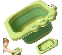 Lavabo di lavaggio pieghevole per lavatta per bambini pieghevole per bambini portatile baby bottiglie lavabo del grazioso cartone animato vasca per piccola per stile di viaggio 1, deco