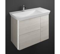 Lavabo en fonte minérale burgbad Iveo avec meuble sous-lavabo SFFW100L, éclairage LED du meuble sous-lavabo inclus, version droite, largeur : 1000mm, SFFW100RF2835G0169, SFFW100RF2835G0169, Colorazion
