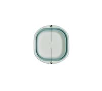 Lavabo in plastica, vasca pieghevole for bucato, campeggio, da bagno, vasche portatili for la casa(Blue-M)