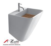 LAVABO LAVATOIO GALASSIA MEG11 55X47 BIANCO