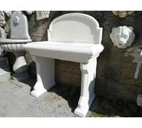 LAVABO LAVELLO LAVANDINO LAVATOIO PER ESTERNO DA GIARDINO IN CEMENTO E MARMO