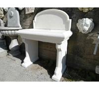 LAVABO LAVELLO LAVANDINO LAVATOIO VASCA DA GIARDINO CUCINA IN CEMENTO E MARMO