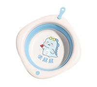 Lavabo per bambino, vasca pieghevole per lavabo | Lavabo Robusta vasca da bagno | Ciotola per lavabo da bagno con design a cordino per il lavaggio quotidiano del viso e delle mani