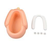 Lavabo per Natiche per Bambini, Plastica Senza Squat per Evitare Scivolamenti Lavabo per Natiche per Bambini Tappetino Morbido per la Casa (Tipo in PVC rosa)