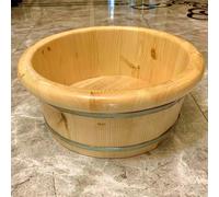 Lavabo per pediluvio riutilizzabile in legno per pediluvio per bagno, camera