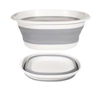 Lavabo Pieghevole - Lavandino Portatile Salvaspazio Per Campeggio, Escursionismo, Giardino | Vaschetta Pieghevole Multiuso Per Lavare I Piatti, Contenitore Acqua Compatto Per Uso Domestico, Lavatoio D