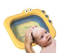 Lavabo pieghevole per bambini | Bacinella pieghevole da 2,5 litri per il lavaggio del viso del neonato | Lavabo pieghevole per lavabo pieghevole multiuso per