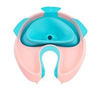 Lavabo portatile per anziani, malati e incinte | Design pieghevole con foro per appenderlo, adatto per uno stoccaggio salvaspazio e un rapido utilizzo nella cura quotidiana