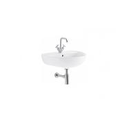 Lavabo bagno sospeso in ceramica Geberit serie Colibrì 2 da 65 cm