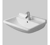 Duravit lavabo Starck 3 65cm, 1 trou pour robinet, 0300650000, 0300650000, Colorazione: Bianco