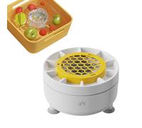 Lavafrutta - Lavaggio Verdure Automatico con Centrifuga,Lavaggio Portatile Per Frutta Frutti Di Mare Da Campeggio Cucina All Aperto Picnic,Igienizzante per Alimenti da Picnic e Esterno