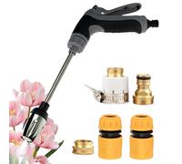 Lavaggio a pressione regolabile, acqua portatile, ugello spray non scivolante con set variabili, lavaggio ad alta pressione per dettagli auto, lavaggio da giardino, lavaggio a pressione dell'acqua per