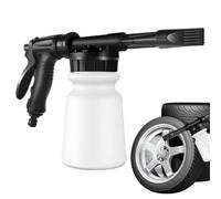 Lavaggio auto con spray schiumogeno: pulizia auto ad alta pressione, pistola in schiuma regolabile, spruzzatore senza contatto, cannone per schiuma, strumento per la cura 'auto, pistola in schiuma