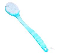 Lavaggio del corpo Bagno Doccia Spazzola per la pulizia della pelle della schiena Scrubber Massaggiatore con manico lungo per bagno esfoliante per la pelle, massaggio senza setole