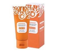 Lavaggio Detergente Per Il Viso | Gel Esfoliante per il Corpo all'Arancia Organico da 50g,Scrub con Purificazione Profonda e Idratazione | Per La Cura Idratante Della Pelle Per Un Incarnato Giovane Pi