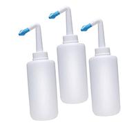Lavaggio Nasale per Ragazzo Ragazza 3 Pezzi, Flacone 300ml Plastico | Bianco, Uso Semplice e Trasporto Agevole, Set 3 Unità per Irrigazione Quotidiana