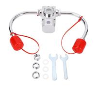 Lavaggio Oculare di Emergenza per Rubinetto, Kit con 3 Adattatori e Flusso Regolabile - Rotazione a 360°, Facile Installazione, Uso per Laboratori e Officine