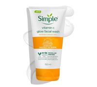 Lavaggio viso Simple Vitamin C Glow | 100% senza sapone | Detergente schiaren...
