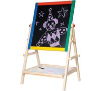 Lavagna a doppia faccia per bambini con gesso e magnetica