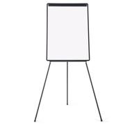 Lavagna a fogli mobili con treppiede Q-Connect 70x100 cm plastica nero - non mag