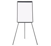 Lavagna a fogli mobili con treppiede Q-Connect 70x100 cm plastica nero - non mag