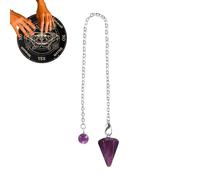 Lavagna a pendolo, tavola per divinazione rabdomanzia, planchette metafisica in legno con lettere, decorazioni spirituali a pendolo, gioco per principianti, famiglia