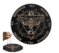 Lavagna a pendolo, tavola per divinazione rabdomanzia, planchette metafisica in legno con lettere, decorazioni spirituali a pendolo, gioco per principianti, famiglia