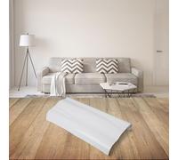 Lavagna adesiva da parete per scrittura creativa, cancellare e aggiornare messaggi con facilità, 0,45 x 1,5 m, colore: bianco