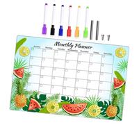 Lavagna Appunti Acrilica Frutta, Memo Riutilizzabile per Segni e Disegni | Design Semplice e Creativo, Uso per Matrimonio e Ristorante, Materiale Acrilico, Accessorio da Scrittura