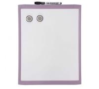 Lavagna bianca cancellabile a secco assortita Quartet Basic di alta qualità viol
