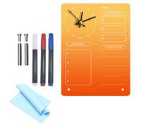 Lavagna Bianca Da Tavolo Cancellabile Secco Chiara Pianificatore Di