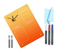 Lavagna Bianca Da Tavolo Cancellabile Secco Disegno Scheda Pianificatore