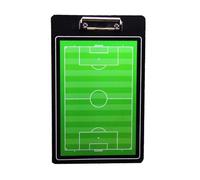 Lavagna bianca per allenatori di calcio, design su entrambi i lati, robusta e durevole, per allenamento/competizione/lezioni