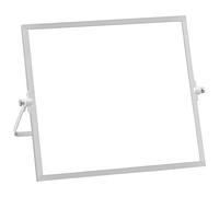 Lavagna Bianca Piccola, Whiteboard A4 Cancellabile with Stand per Bambini, Lavagna Magnetica Doppia Faccia per Scuola Ufficio (25 x 25)
