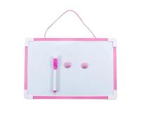 Lavagna Bianco Whiteboard Writing Double-sided Erasable Office Note Taking Dry Erase Hanging Message Board(Pink Set)