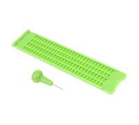 Lavagna Braille 4 Righe 28 Celle Sussidio per Apprendimento Non Vedenti