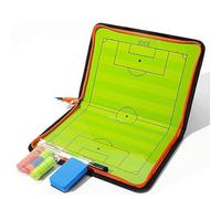 Lavagna Calcio, Lavagna Tattica Calcio, Accessori Completi, Materiale Resistente, Design Pieghevole, Facile da Trasportare, per L'insegnamento e la Pianificazione Delle Partite