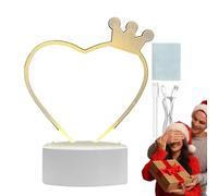 Lavagna cancellabile a secco a LED, 3 colori, oscurante, per appunti da scrivania, lavagna luminosa con supporto, blocco cancellabile a secco con luce notturna, per casa, ofice, 10 x 10 x 16 cm