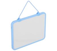 Lavagna Cancellabile da Appendere Blu, Magnetica, Piccola per Scuola | Superficie Scrivibile e Cancellabile a Secco, Pannello Verniciato ABS, Cordino Rimovibile, per Foto e Magneti