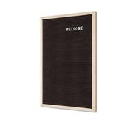 LAVAGNA CON FONDO IN FETRO E LETTERE IN PLASTICA 40x60 cm