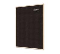 LAVAGNA CON FONDO IN FETRO E LETTERE IN PLASTICA 60x80 cm