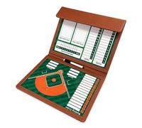 Lavagna da Allenamento per Baseball, Lavagna Magnetica da Baseball, con Penna e Adesivo Magnetico, Design Pieghevole, Bifacciale, per Competizioni